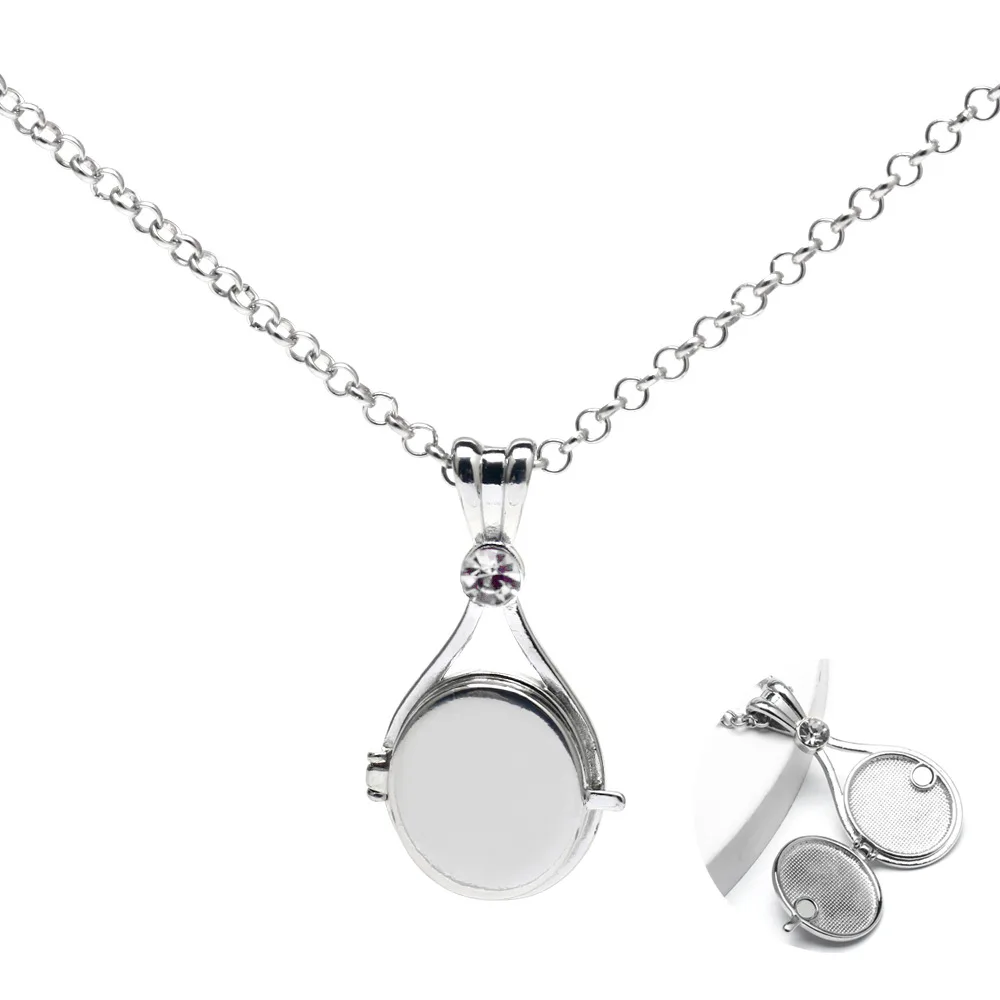 TV Show H2O Just Add Water Cosplay Necklace Mermaid Locket Pendant Necklace for Women Men Choker Jewelry Fan Gift view 4