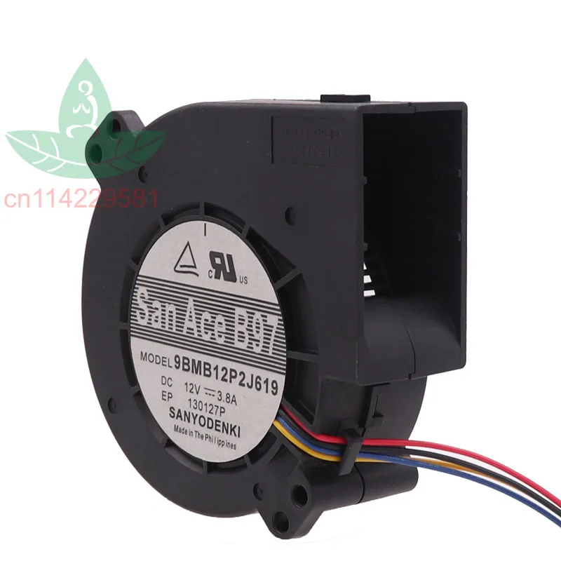 Original Cooling Fan for San Ace B97 9BMB12P2J619 DC12V 3.8A MVDCV-A00 55CFM 97*33MM Computer Blower