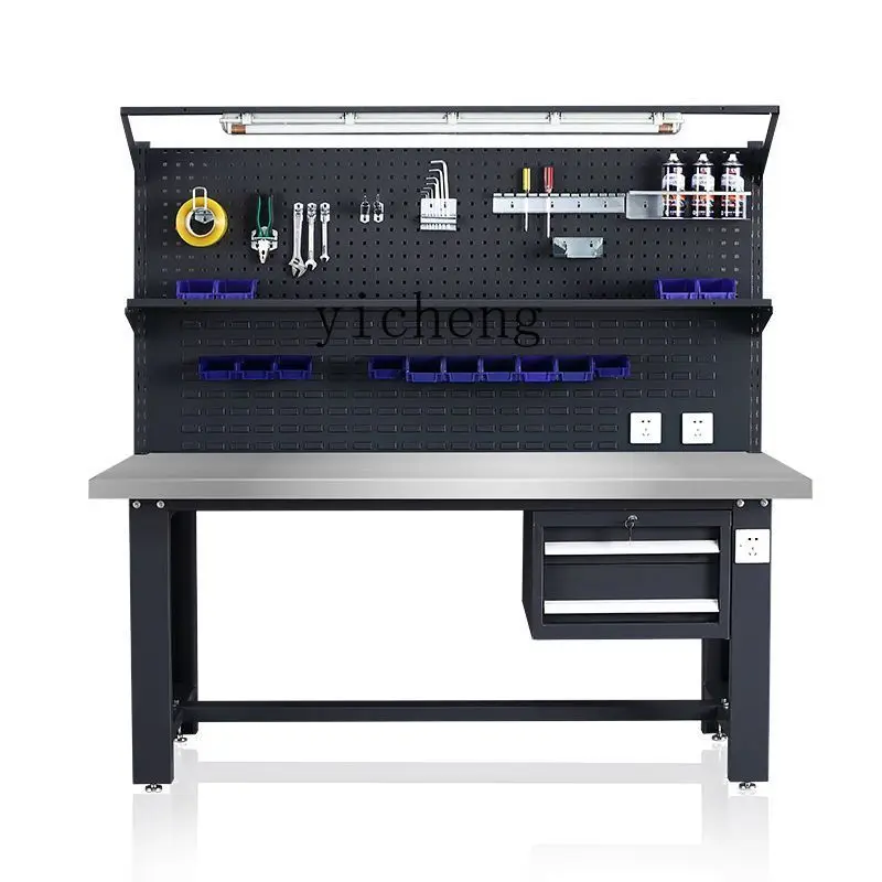 ZWS. Heavy duty stainless steel laboratory console stainless steel packing bench workshop assembly repair table