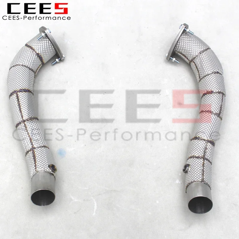 

CEES Custom Tuning Performance Stainless Steel Straight Header Exhaust for Ferrari California 4.3L 2009-2014