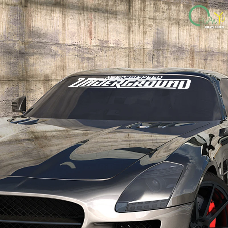 Need for Speed Jdm Fun Scratch Car Sticker Creative Front and Rear Windshield Decal Auto Body Door Styling Cool Car Accessories