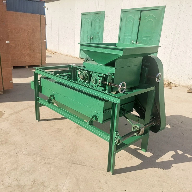 Apricot Almond Walnut Nut Shell Breaker Automatic Small Commercial Nut Shell Machine Peanut Pine Nut Shell Machine