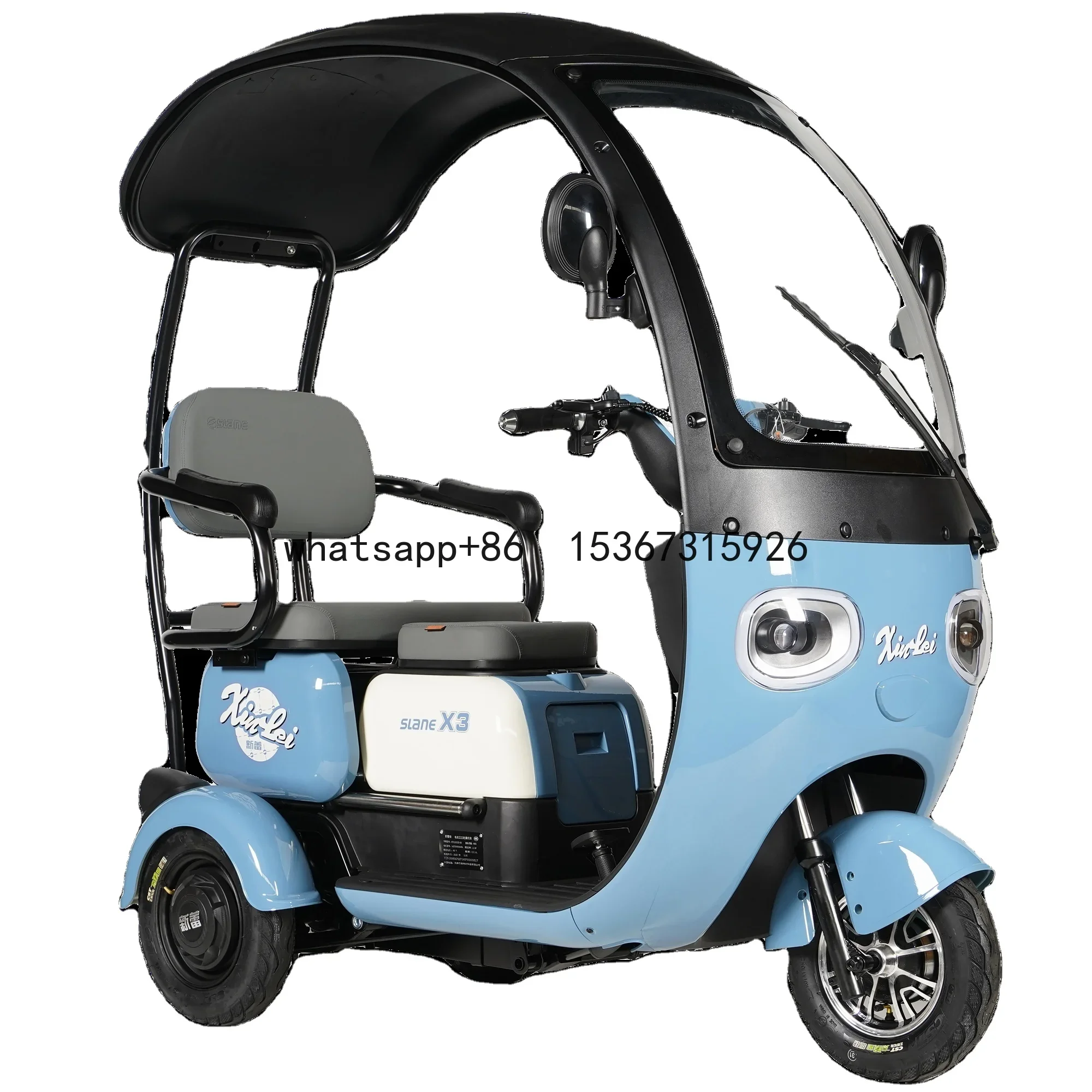 Electric scooter tricycle can accommodate children electric tricycle elderly shed electric tricycle