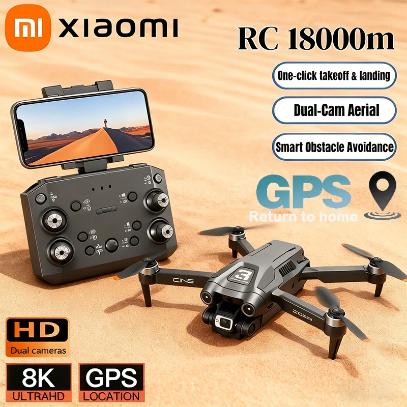Xiaomi 5G Wi-Fi Z908 PRO/MAX 8K Дрон с оптическим потоком Аэрофотосъемка Дрон для предотвращения препятствий Квадрокоптер RC Расстояние 18000 м Игрушки Xiaomi 5G Wi-Fi Z908 PRO/MAX 8K Дрон с оптическим потоком Аэрофотосъемка Дрон для предотвращения препятствий Квадрокоптер RC Расстояние 18000 м Игрушки