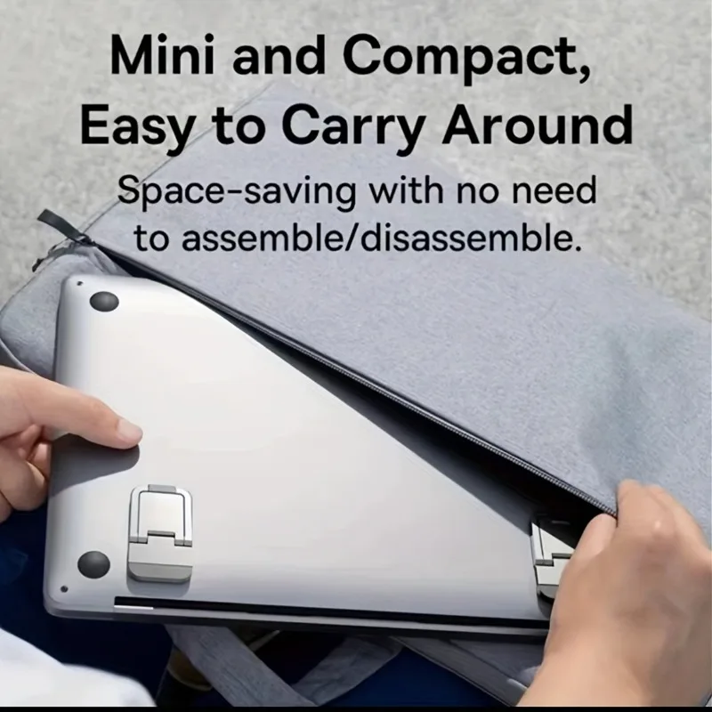 2-Piece Foldable Laptop Stand for Computer and Keyboard description 4
