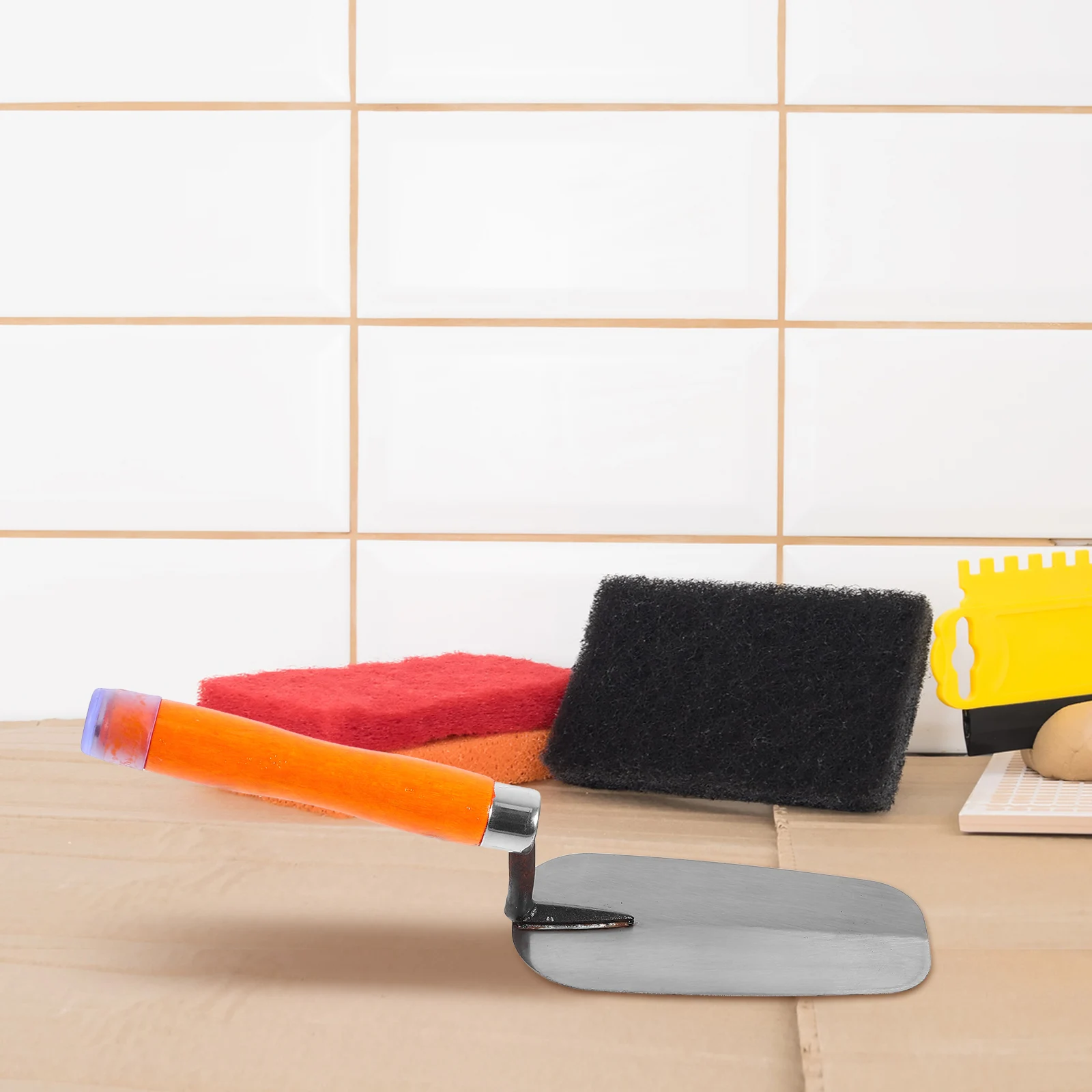 

High Quality Stainless Steel Trowel Precision Engineered Wood Handle for Drywall Plastering Renovation Projects