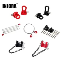 INJORA Trailer Tow Hook Metal Accessories Upgrade for 1:10 RC Crawler Car Axial SCX10 90046 AXI03007 Capra Redcat Gen8 VS4-10