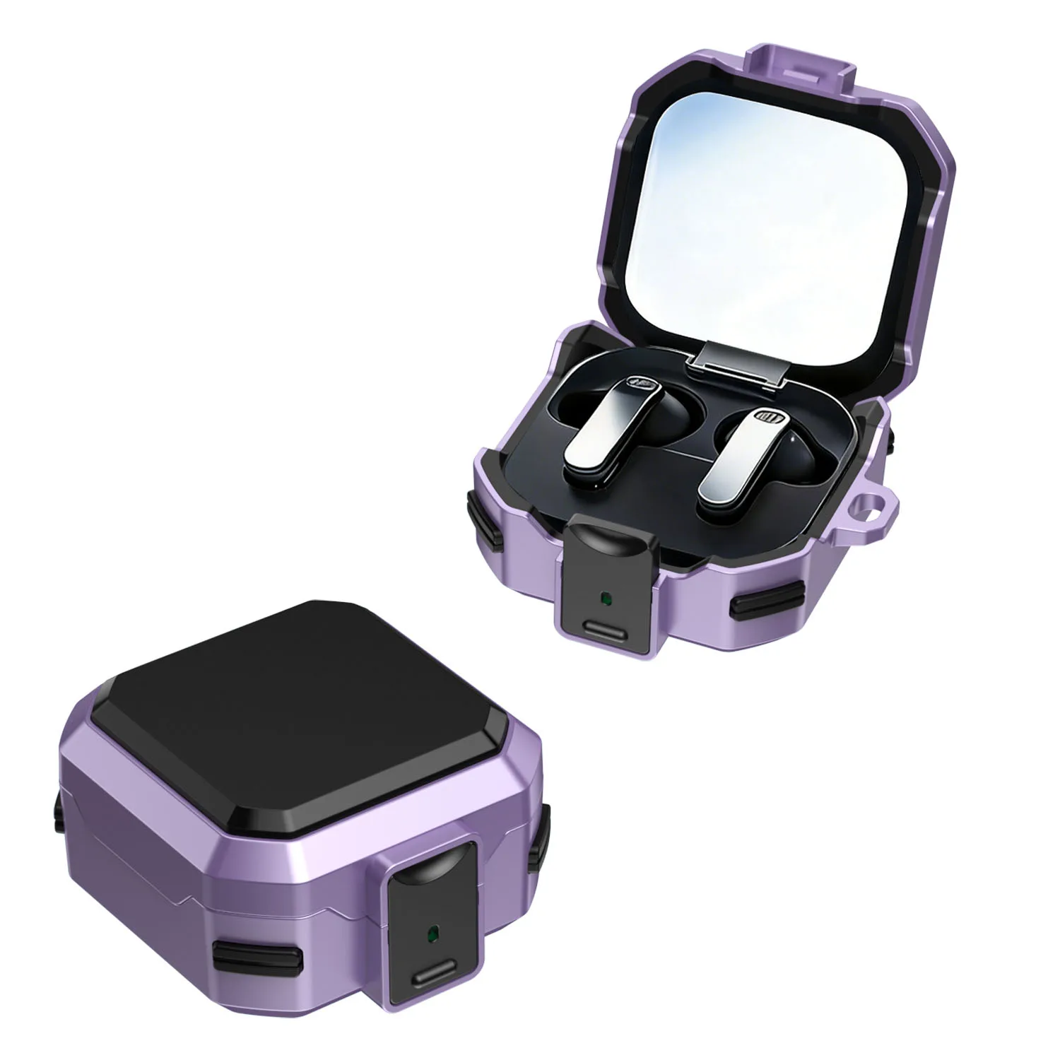 Compatible with Samsung Galaxy Buds 4 charging case and Galaxy Buds 4 Pro charging case; all-inclusive shockproof protective cas