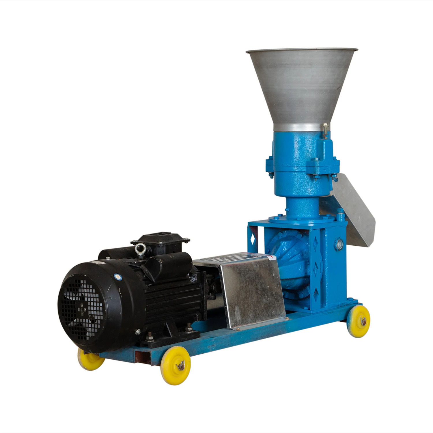 مطحنة الحبيبات المسطحة الموفرة للطاقة |   مثالية لتغذية الدواجن وقش الذرة ومعالجة الأغذية