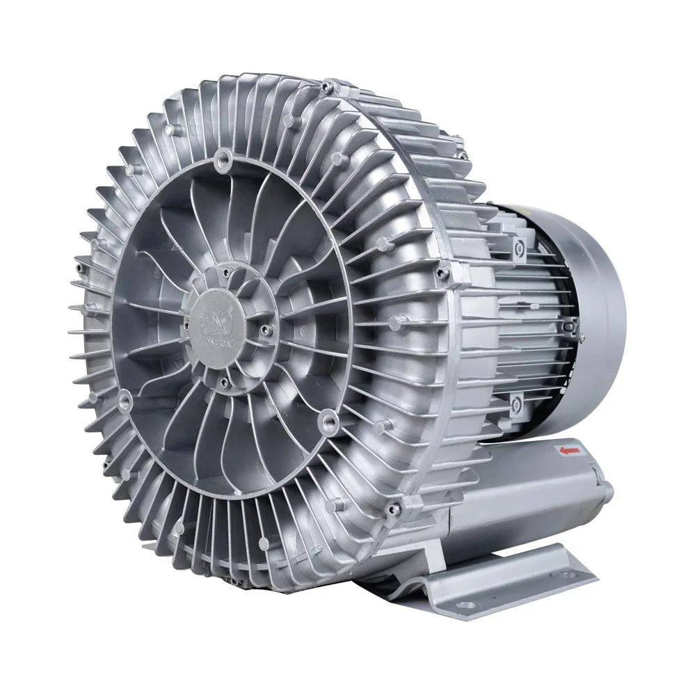 

High Quality 5.5KW 380V Single Stage Three Phase High Pressure Side Channel Air Blower