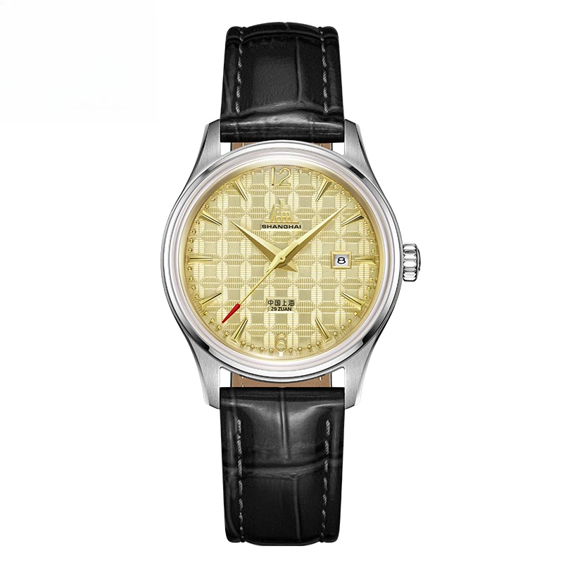 Shanghai Watch Pays Tribute To The Creator of The Calendar, Fanhua Phase II Roof Pattern Mailing Window Business Machinery Watch