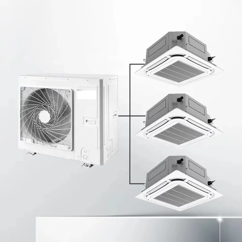 Ceiling Mount VRF AC Residential Central Air Conditioner HVAC System Fan Coil Unit Multi Zone Air Conditioning