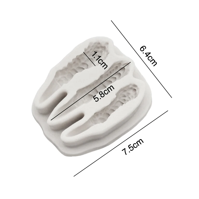 Easter Dinosaurs Eyes Skin Claws Shapes Silicone Mold Fondant Cake Chocolate Candy Decorating Tools
