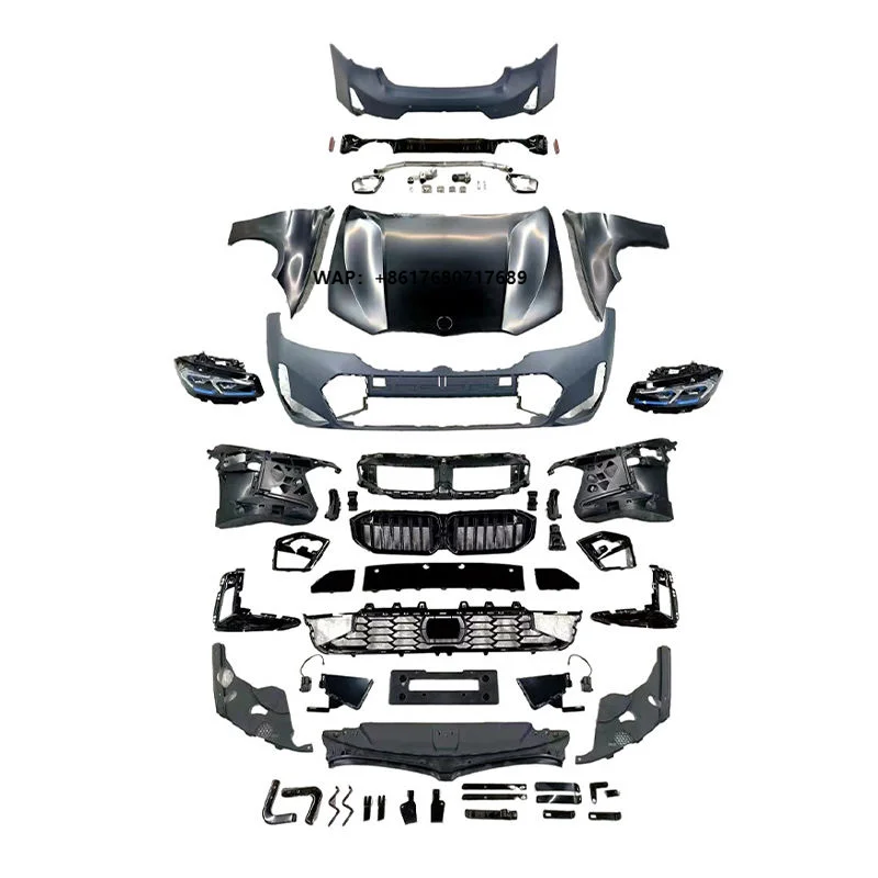 Bumper Headlights Tail Light Modified F30 Change to M Sport Bodykit G20 Lci MT Body Kit for  3 Series F30 2012-2019