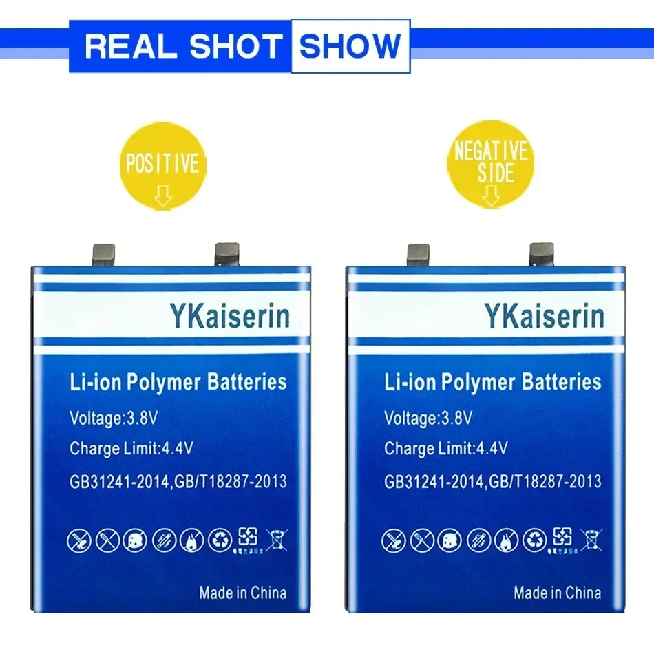 YKaiserin 5600mAh Replacement Battery BM59 For Xiaomi 11T Mobile Phone Batteries