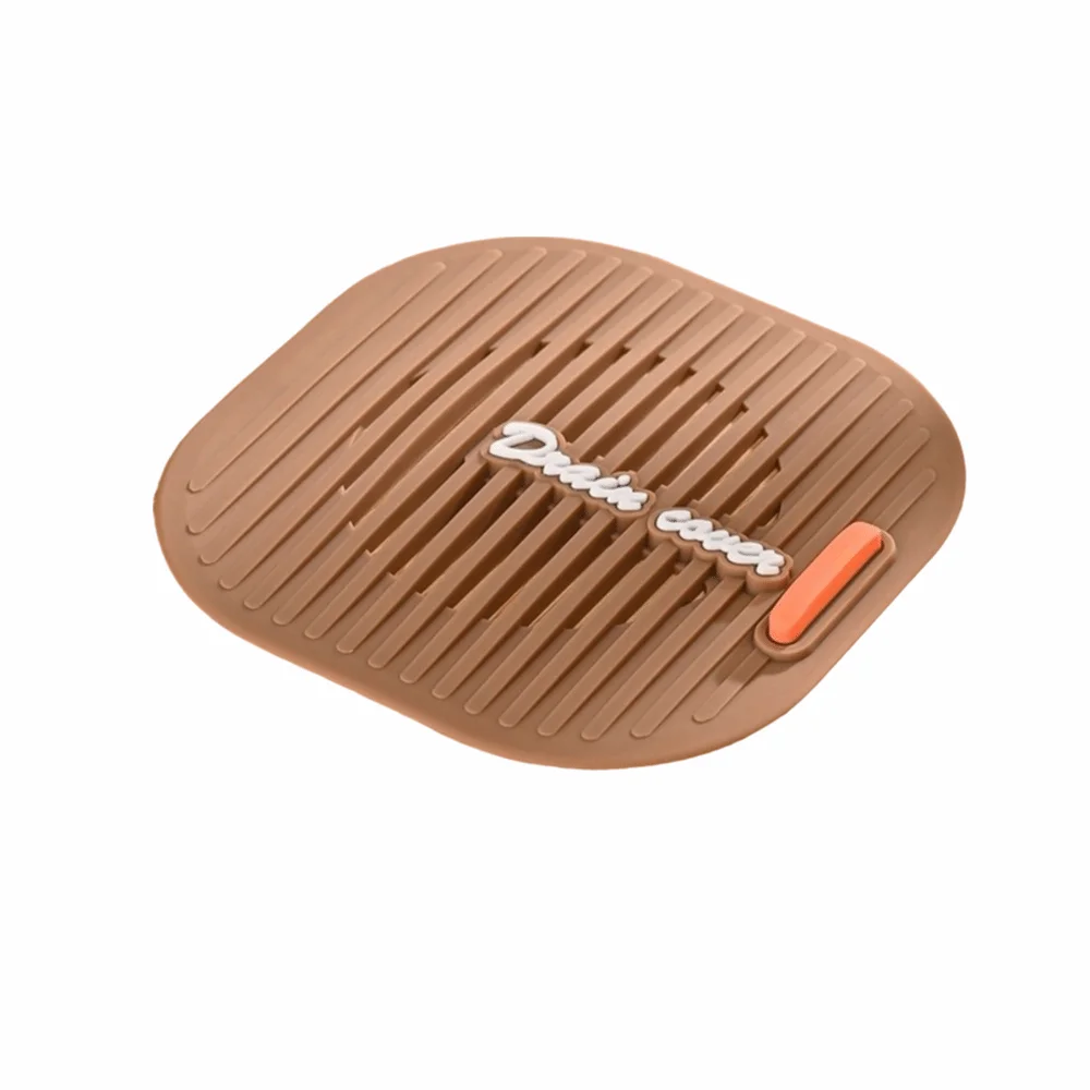 

Silicone Sewer Floor Drain Cover Anti-blocking Thickened Shower Drain Cover Drainage Reusable Sink Drain Sealing Cover