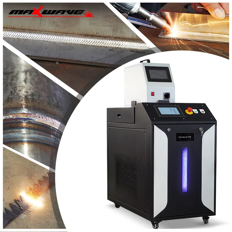 Handheld laser welding machine 3 in1 2000W 3000W for carbon steel aluminum plate sheet welding cutting cleaning
