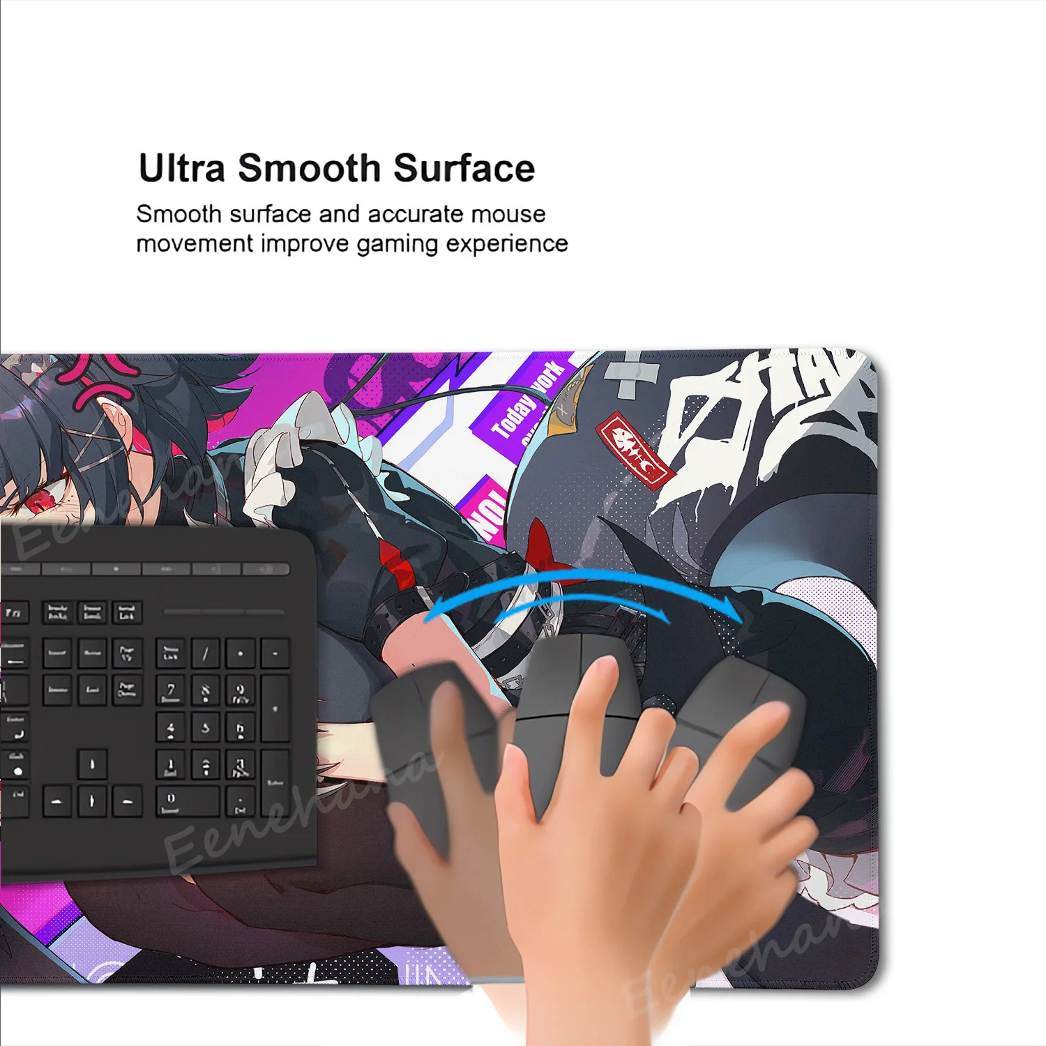 Gamer Mousepad Zenless Zone Zero Large Mouse Mat XXL Game Professional Premium Gaming Mouse Pad Office Rubber Computer Desk Mat