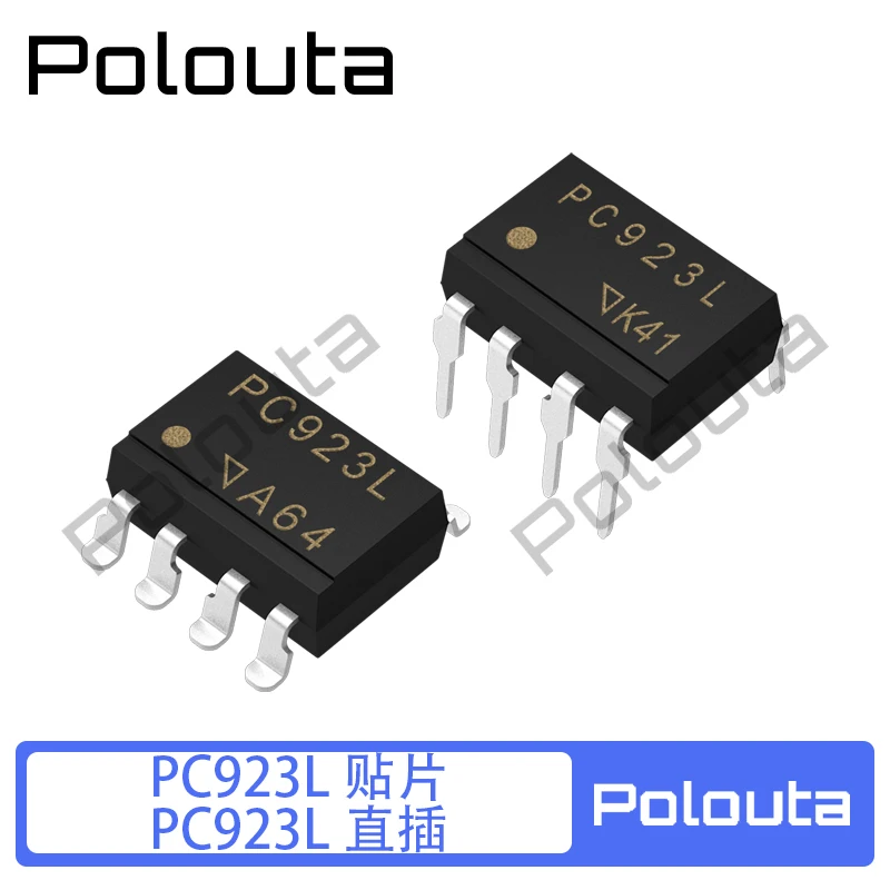 4Pcs PC923L Patch SOP-8 PC923 Direct Insertion DIP-8 Optocoupler Logic Output Polouta