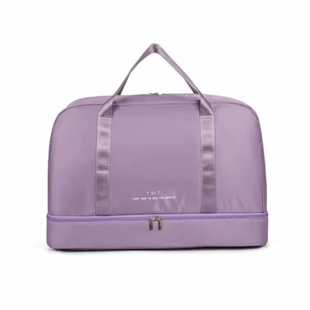 

Expandable Weekender Overnight Bag Dry Wet Separation Multi Pockets Travel Luggage Bag Shoes Compartment Durable