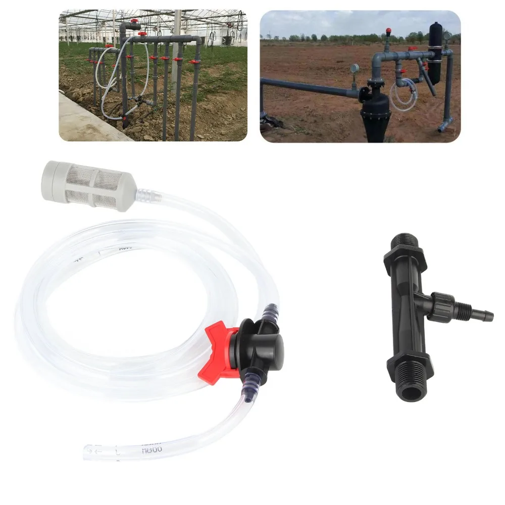 Plastic Fertilizer Injector 3/4 inch 1/2 inch Irrigation Fertilizer Injectors 1 inch Drip Irrigation Fertilizer Injector