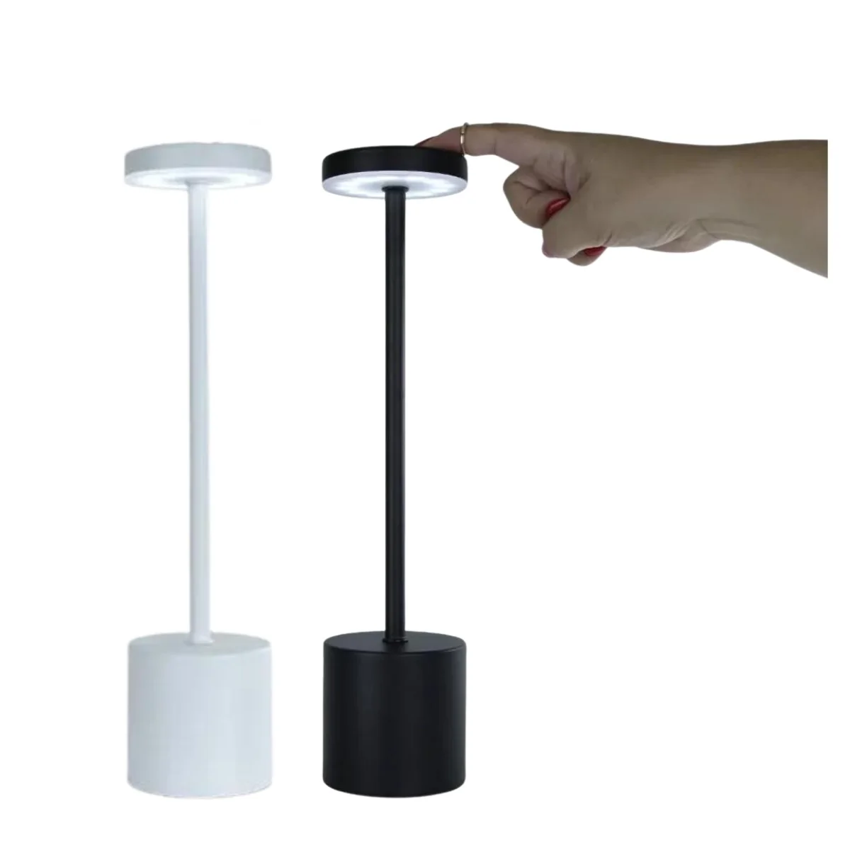 2 Table Luminaires LED Sensor Touch USB Rechargeable Light