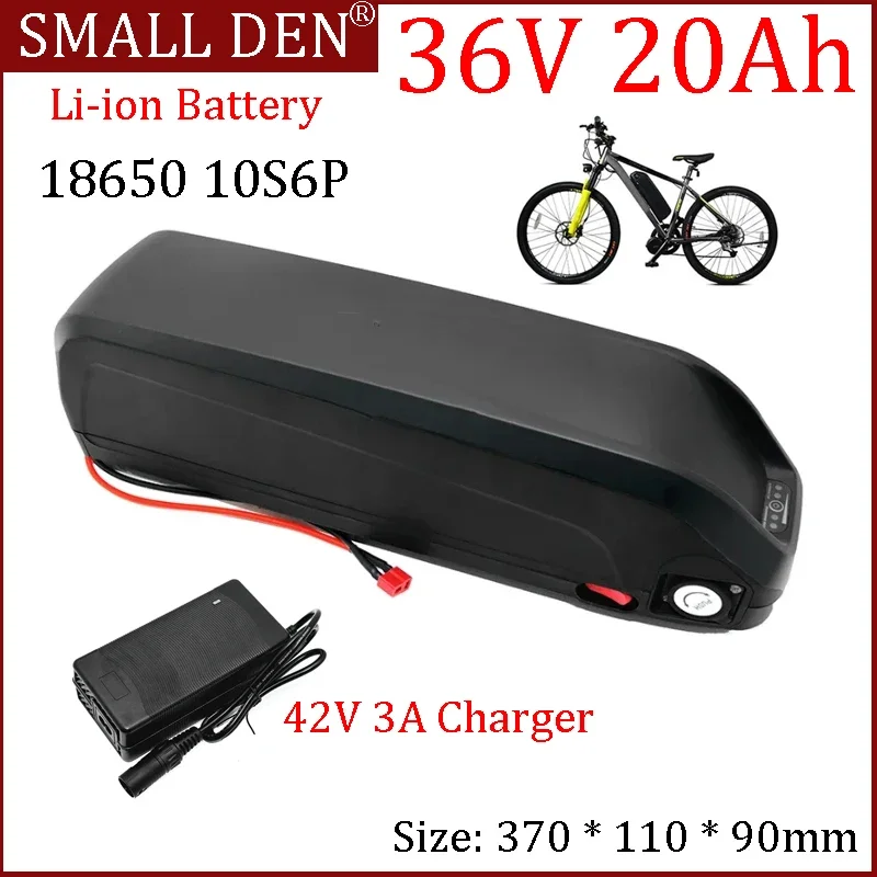 

Оригинальный аккумулятор для электронного велосипеда 36 В 20 Ач 18650 Hailong, комплект модификации Bafang, элементы для электрического горного велосипеда, скутера + зарядное устройство 42 В, 3 А