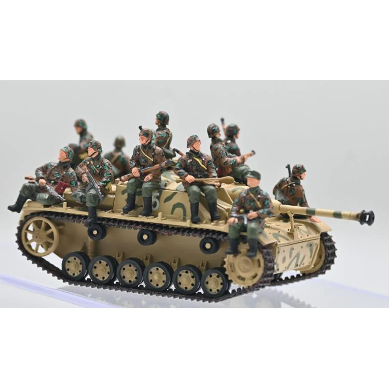 1:72 Scale Resin Germany Soldier 12-man Team Tank Accessory Model Adult Collection Toys Classics Gifts Souvenir Static Display