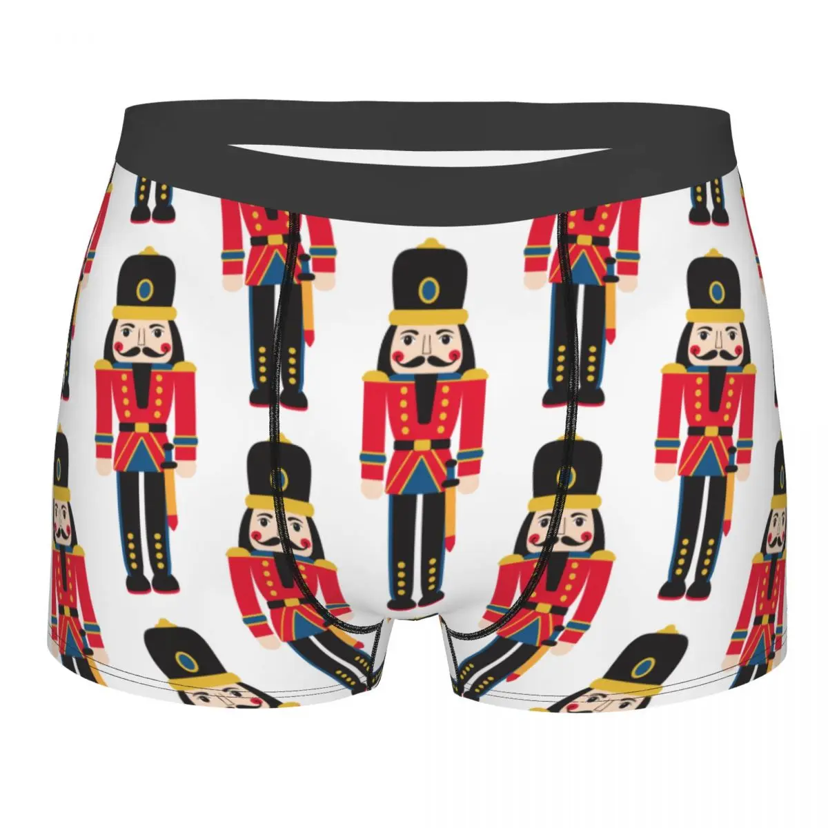 

Nutcracker Doll Boxer Shorts For Homme 3D Printed Male Cartoon Christmas Soldier Toy Underwear Panties Briefs Soft Underpants