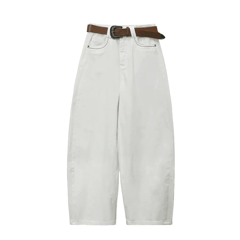 

Джинсы Westtiane American Sle Retro Light Tawny Color Knife, с высокой талией, облегающие, струящиеся, весенняя новинка, женские джинсы