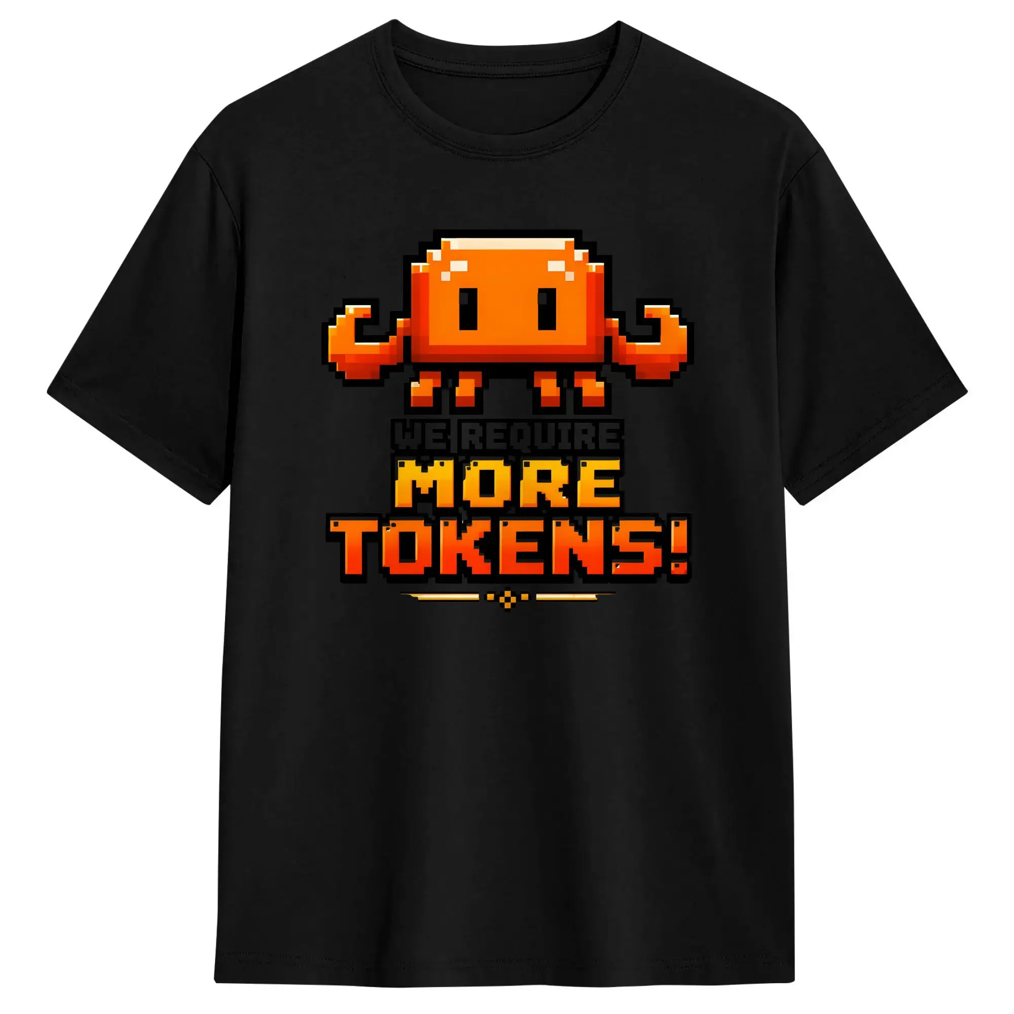 Claude Code More Tokens Ai Coding T-Shirt Summer  Cotton T Shirts For Mens Popular Casual Tee Shirt Short Sleeves Aesthetic Tops