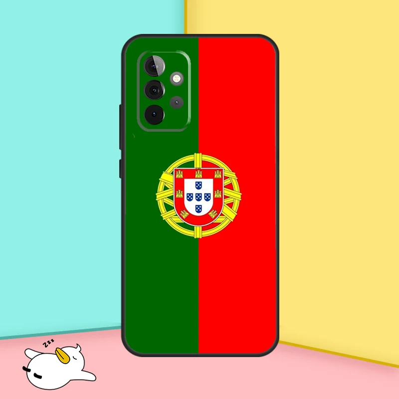 Portugal Passport Flag Case For Samsung Galaxy A54 A34 A14 A53 A33 A13 A52 A32 A12 A51 A71 A52S A21S Soft Cover