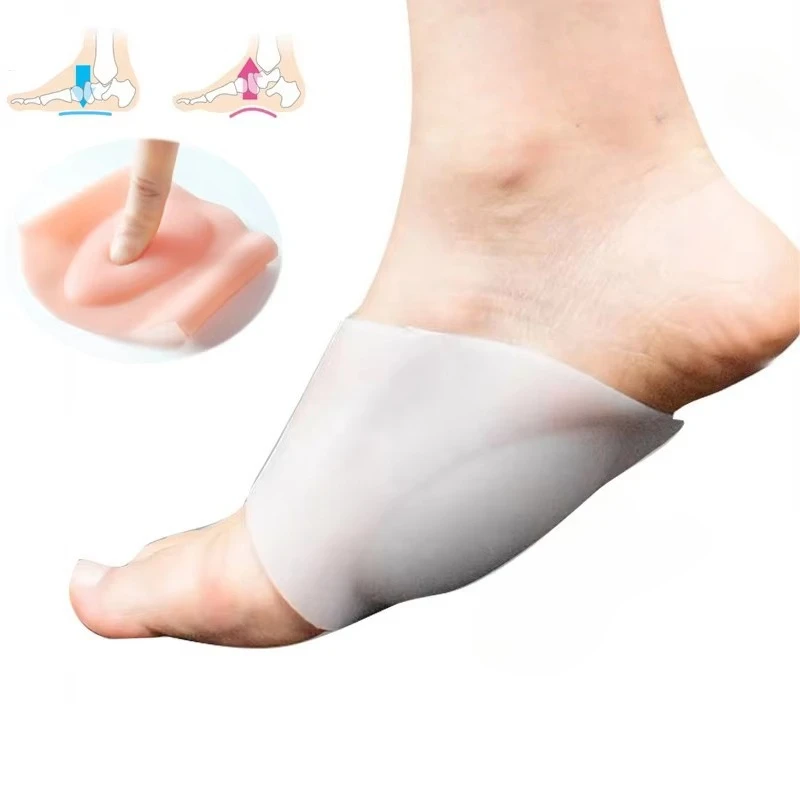 2 szt. Wkładki ortopedyczne podpierające łuk stopy na płaskostopie, korektor płaskostopia, wsparcie powięzi podeszwowej, narzędzie do pielęgnacji stóp