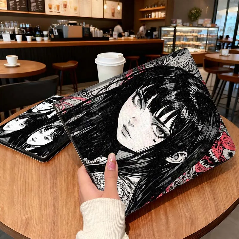 

Чехол для планшетов T-Tomies K-Kawakamsis Anime для iPad Pro Air 5-го, 6-го, 7-го поколений, 13 дюймов, M3, M4, M5, 12.9, 13.3 дюйма, 2018, 2022, 2024, 2025 годов выпуска