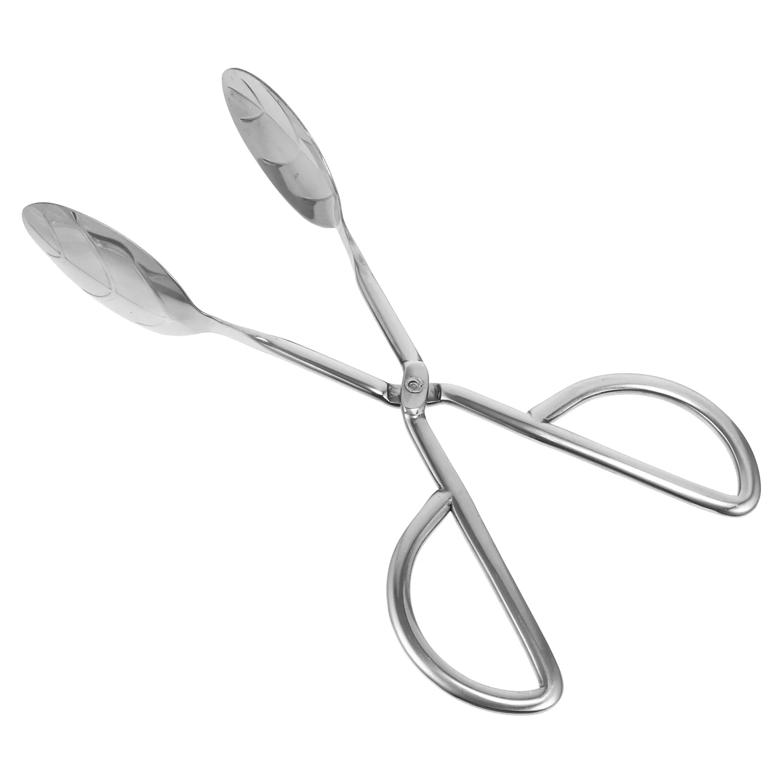 

1Pcs Leaf Shape Scissors Food Tong Sturdy Waterproof Stainless Steel Barbecue Clamp for Household Cooking Outdoor Bbq Buffet