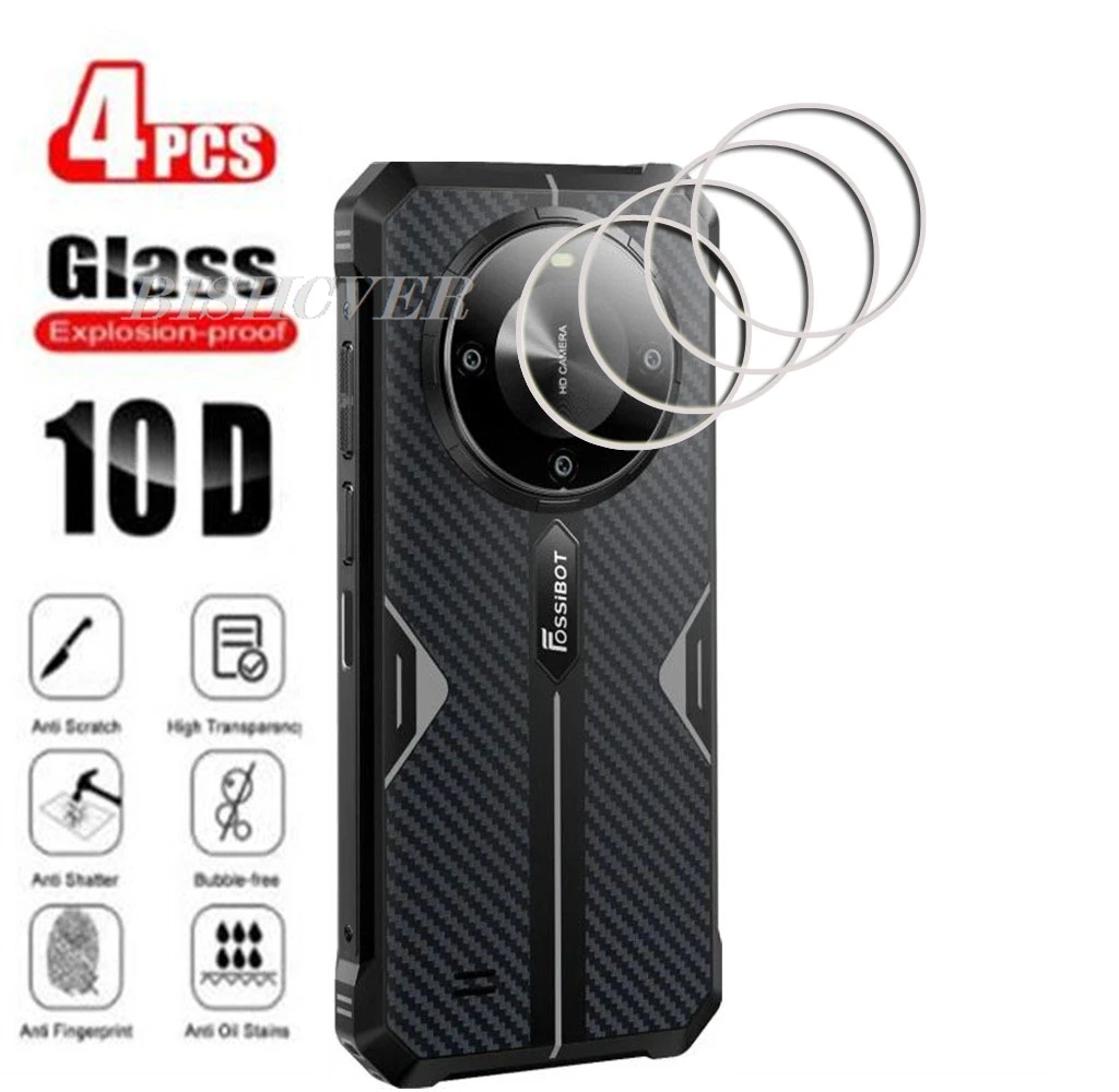 4Pcs Camera Lens Glass FOSSiBOT F105 6.75