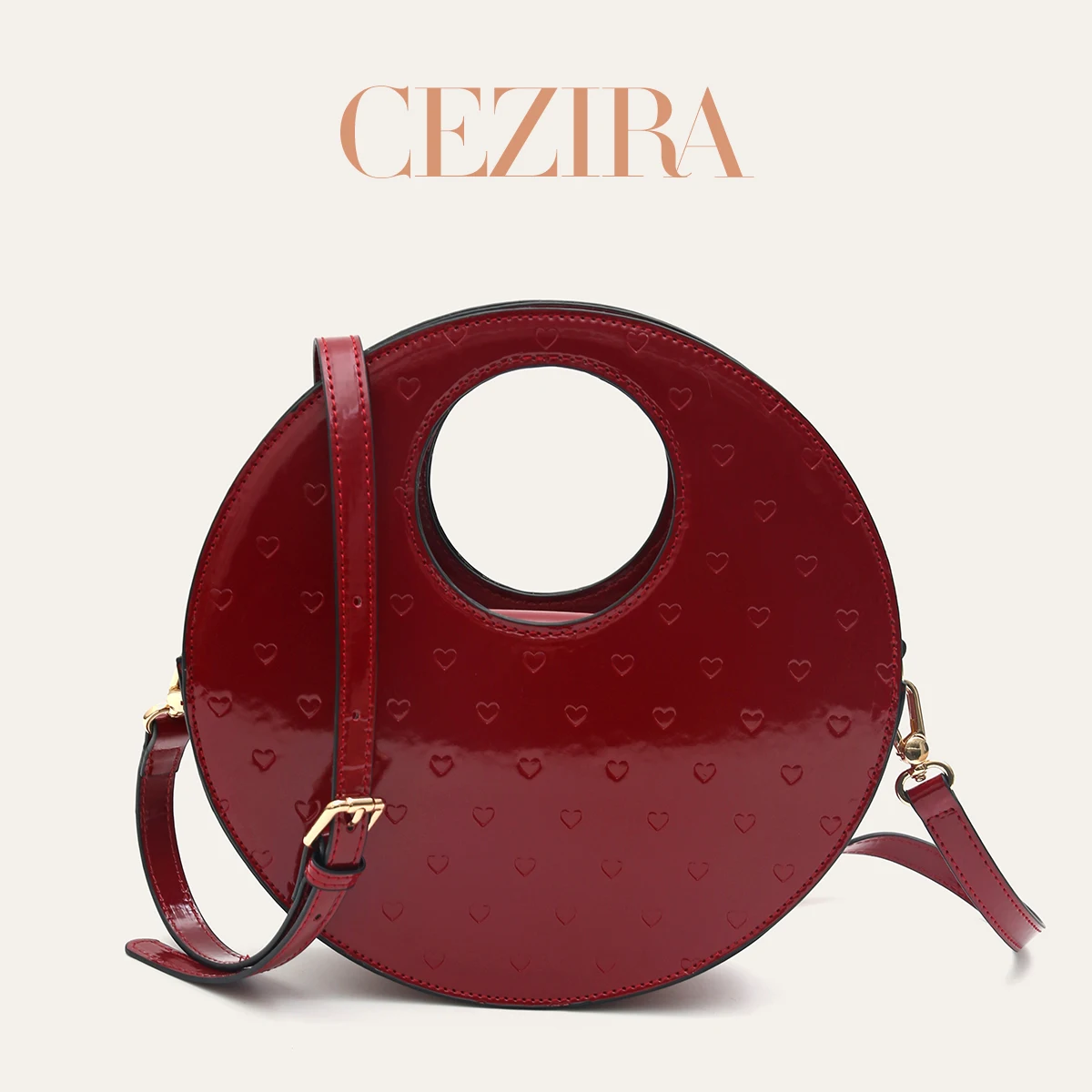CEZIRA Niche Design Vegan PU Leather Women Flap Top Handle Bag Double Chain Crossbody Shoulder Purse Daily Office Commute