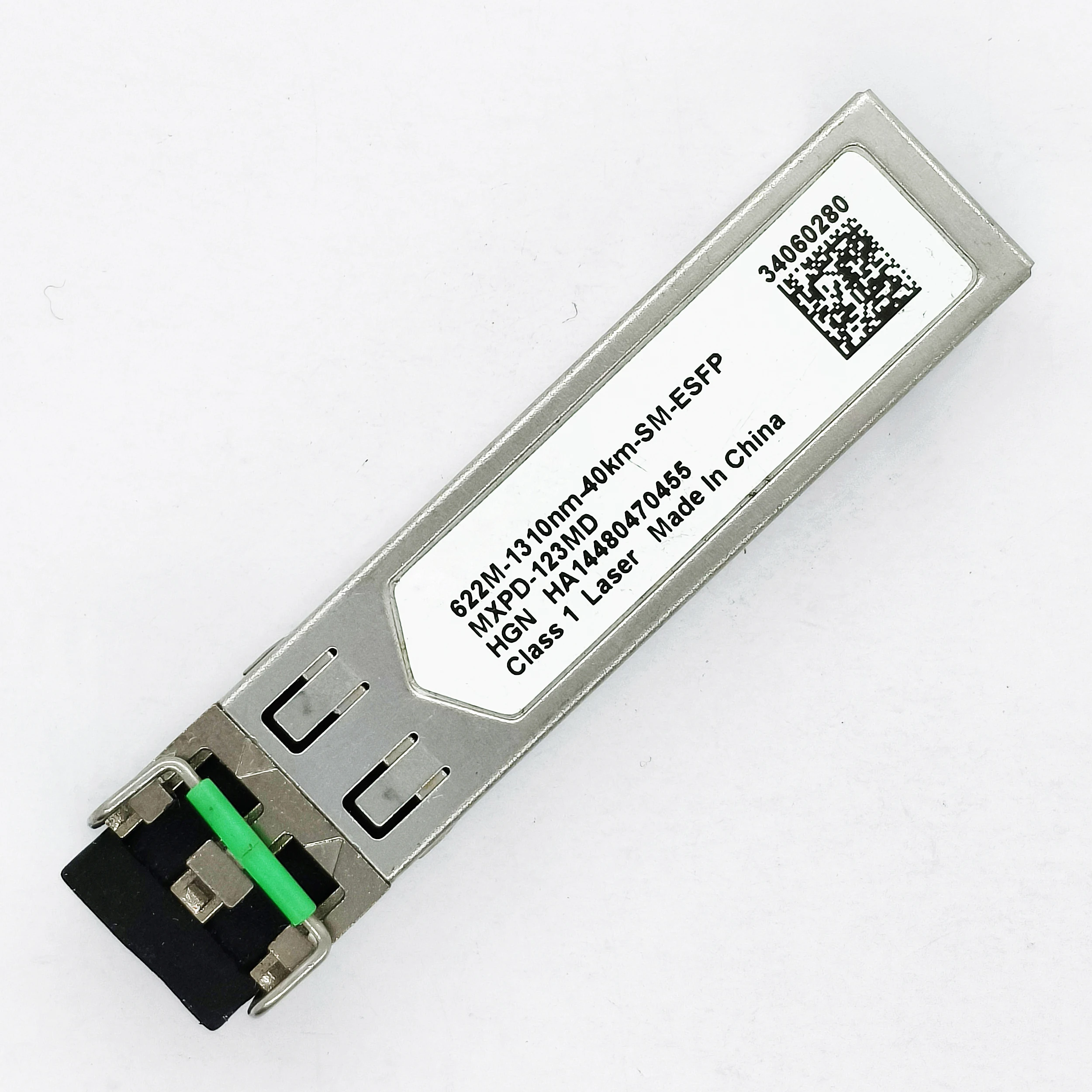 Módulo ótico recondicionado do transceptor para Huawei, genuíno, 4060280, 622M, 1310nm, 40km, SM, esFP, MXPD-123MD, LC