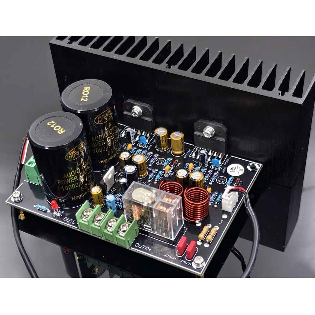 DC servo phiên bản LM3886 2.0CH board khuếch đại công suất bộ dụng cụ CG phiên bản