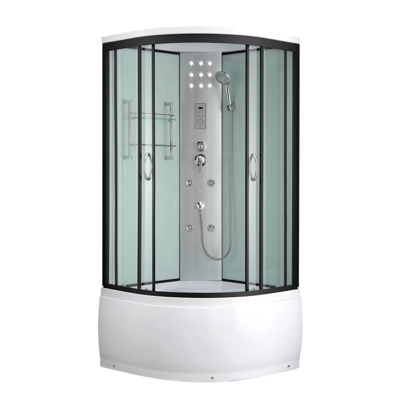 

Whole household bathroom Integrated bathroom Closed glass partition Internet celebrity bath room