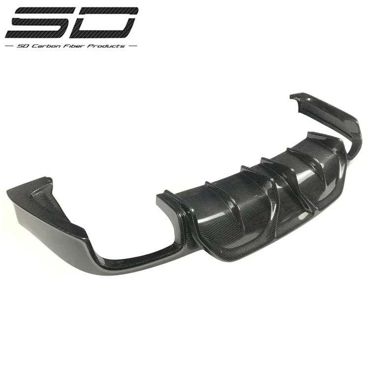 ASPEC Style Dry Carbon Fiber Rear Diffuser For Ghibli