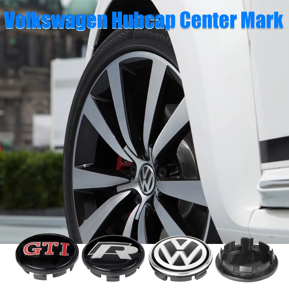

4Pcs 56/60/65/66mm For Volkswagen VW Original Hubcaps Car Wheel Center Cover Decoration Sticker Auto Hub Caps Replacement Badge