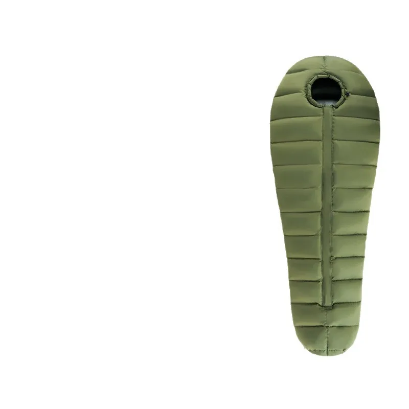 

Outdoor High Quality Camping Comfort Goose Down Mummy Lightweight Portable Sleeping Bag For Travelling