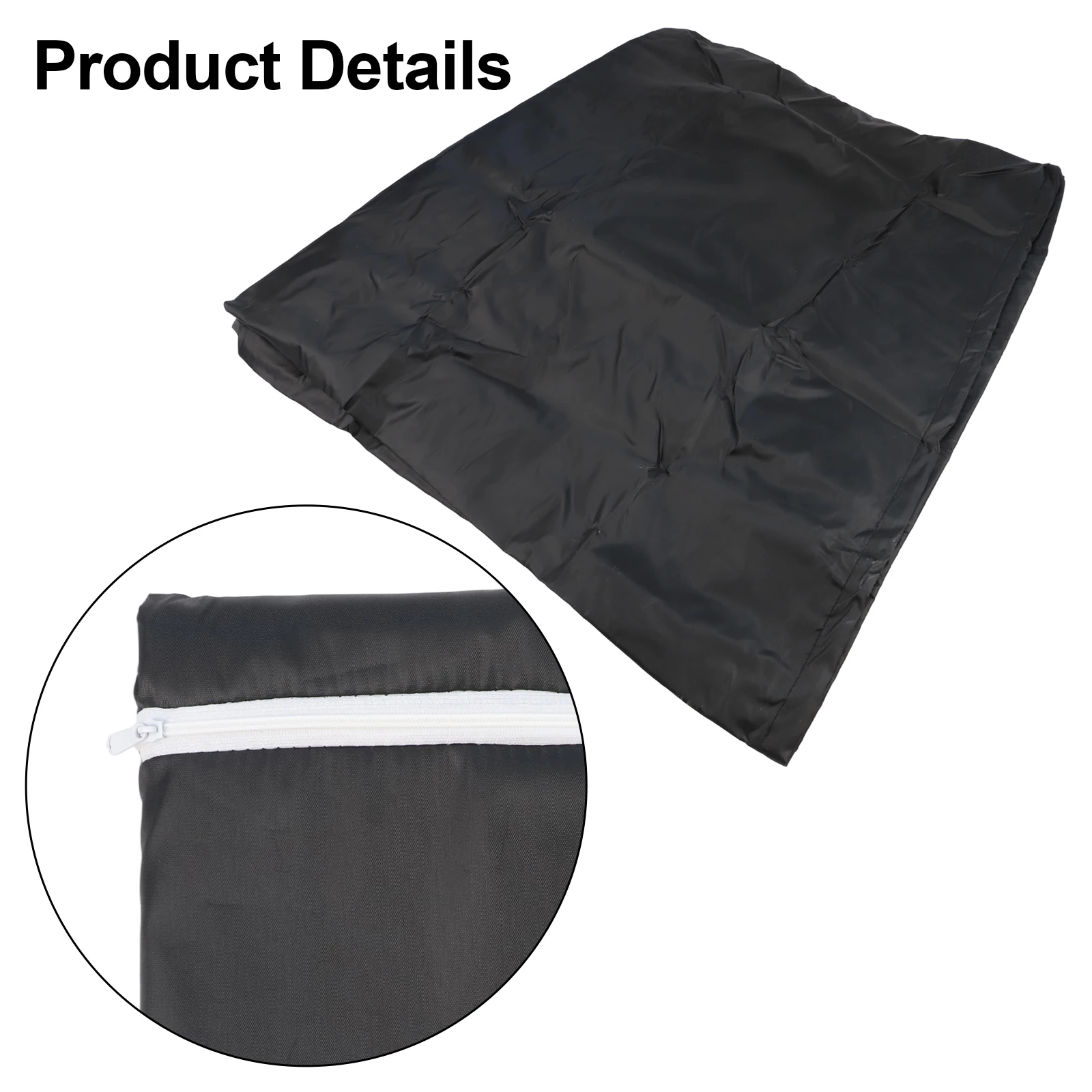 

40 Inch Firewood Log Hoop Cover Ring Wood Pile Holder Storage Tarp With Zipper Firewood Log Hoop Cover 210D Oxford Fabric