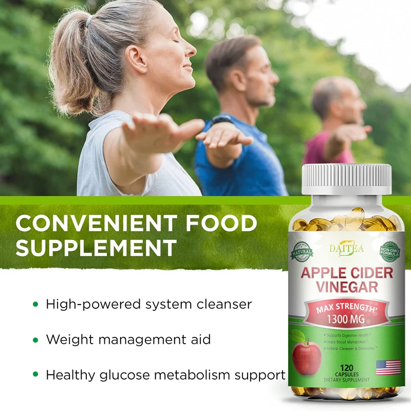 Daitea Apple Extract Supplement-Burning Fat, Losing Weight, Cleansing, Weight Management