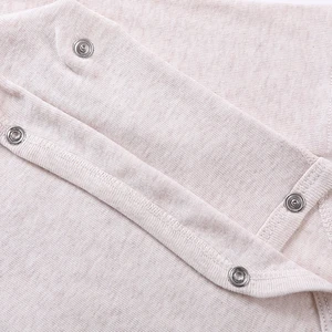 Langarmige Babybrüche für Neugeborene, 100% Baumwoll-Overall für Kinder, Seitenöffnung, Jungen- und Mädchenkleidung 8 Hauptverkauf Overalls Single Front - №5