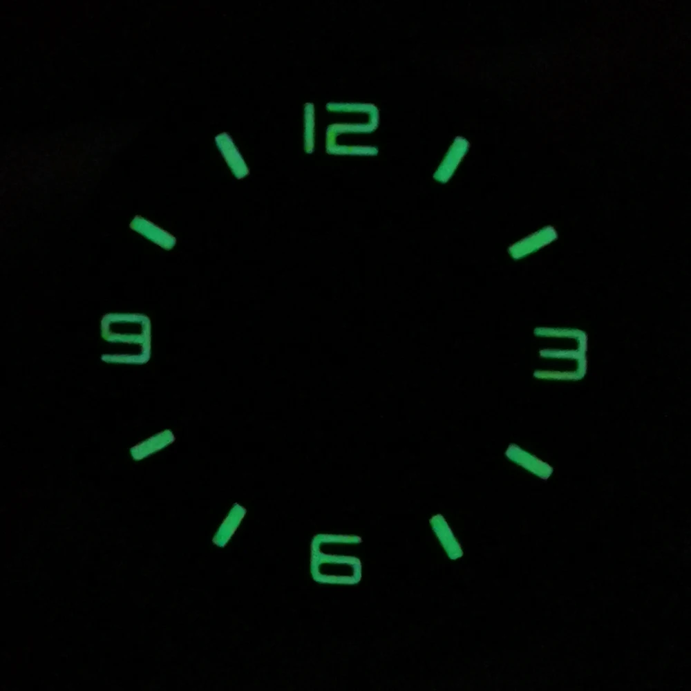 28.5mm sterile luminous watch dial fit NH35 Miyota8215 ETA2824 2836 movement