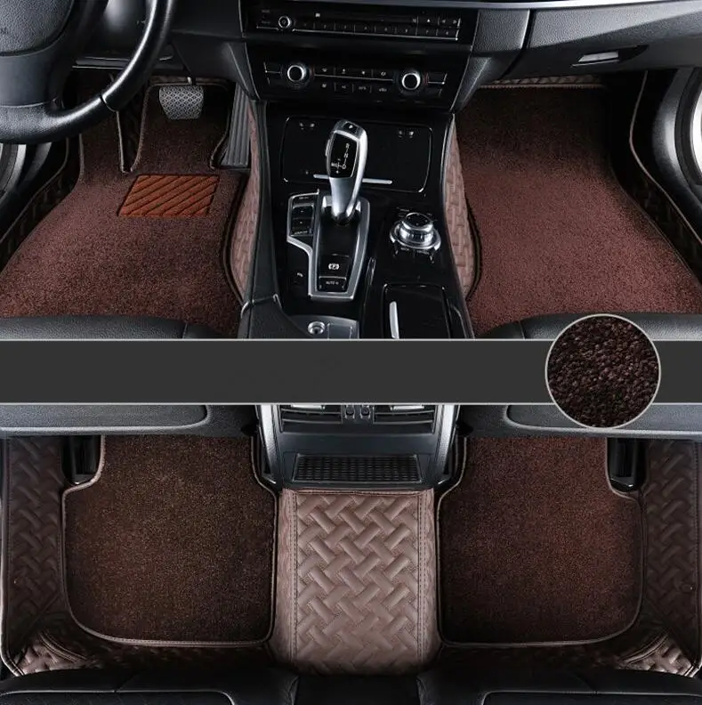 

High quality! Custom special car floor mats for Mercedes Benz S 400 450 500 580 W223 2026-2021 waterproof double layers carpets