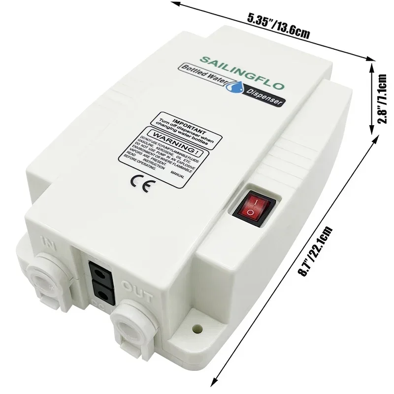 SIngflo 230V  5 Gallon BW4003A Electric Drinking Refrigerator Ice Maker  Pump can customized any plug