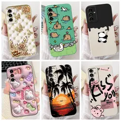 For Samsung Galaxy M13 F13 M23 Phone Case Soft Silicone Shell For Samsung M13 F13 4G M 23 Camera Shockproof Back Covers
